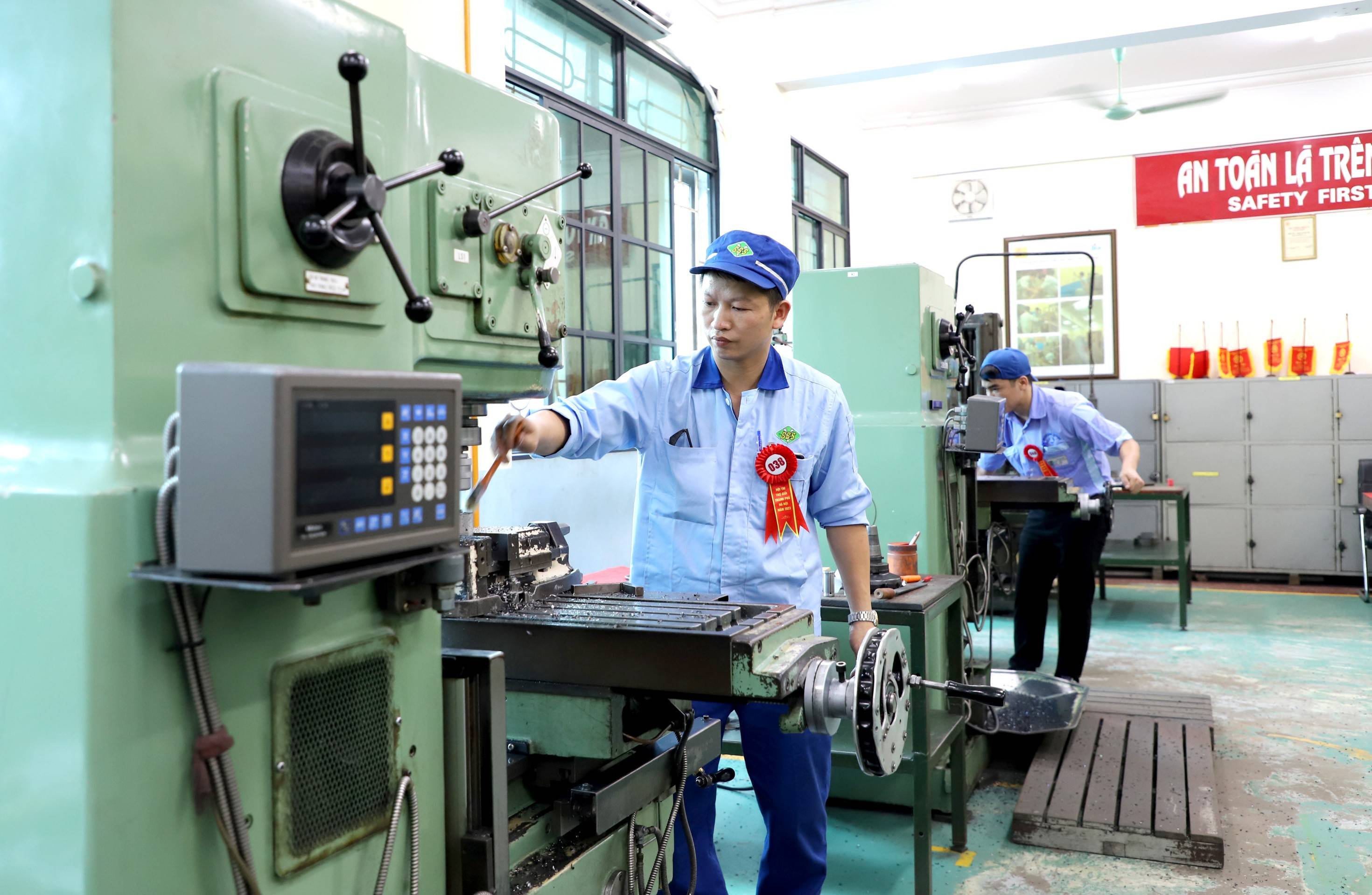 Hình ảnh ấn tượng tại Hội thi thợ giỏi thành phố Hà Nội năm 2023