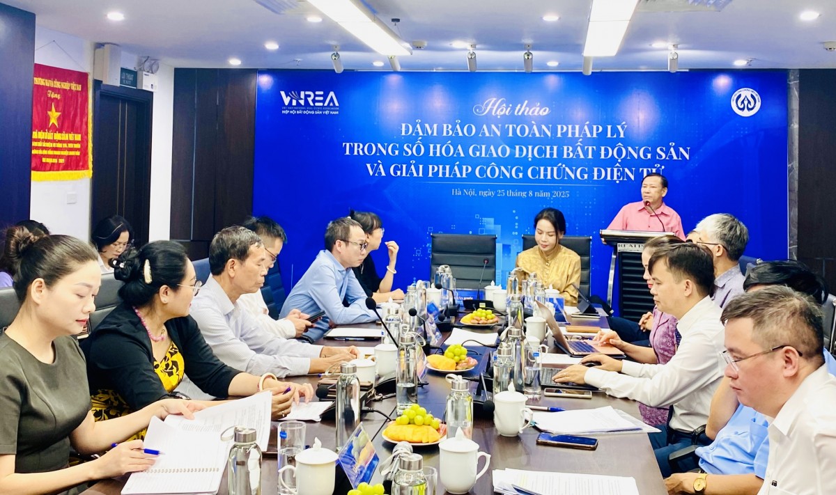An toàn pháp lý trong số hoá giao dịch bất động sản và giải pháp công chứng điện tử