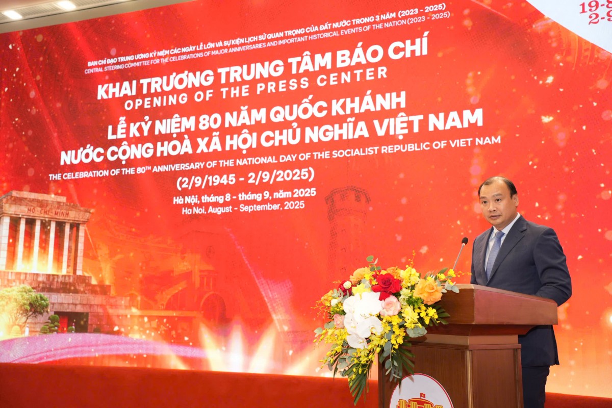 Gần 1.500 phóng viên, biên tập viên sẽ tác nghiệp tại Trung tâm báo chí tuyên truyền sự kiện A80