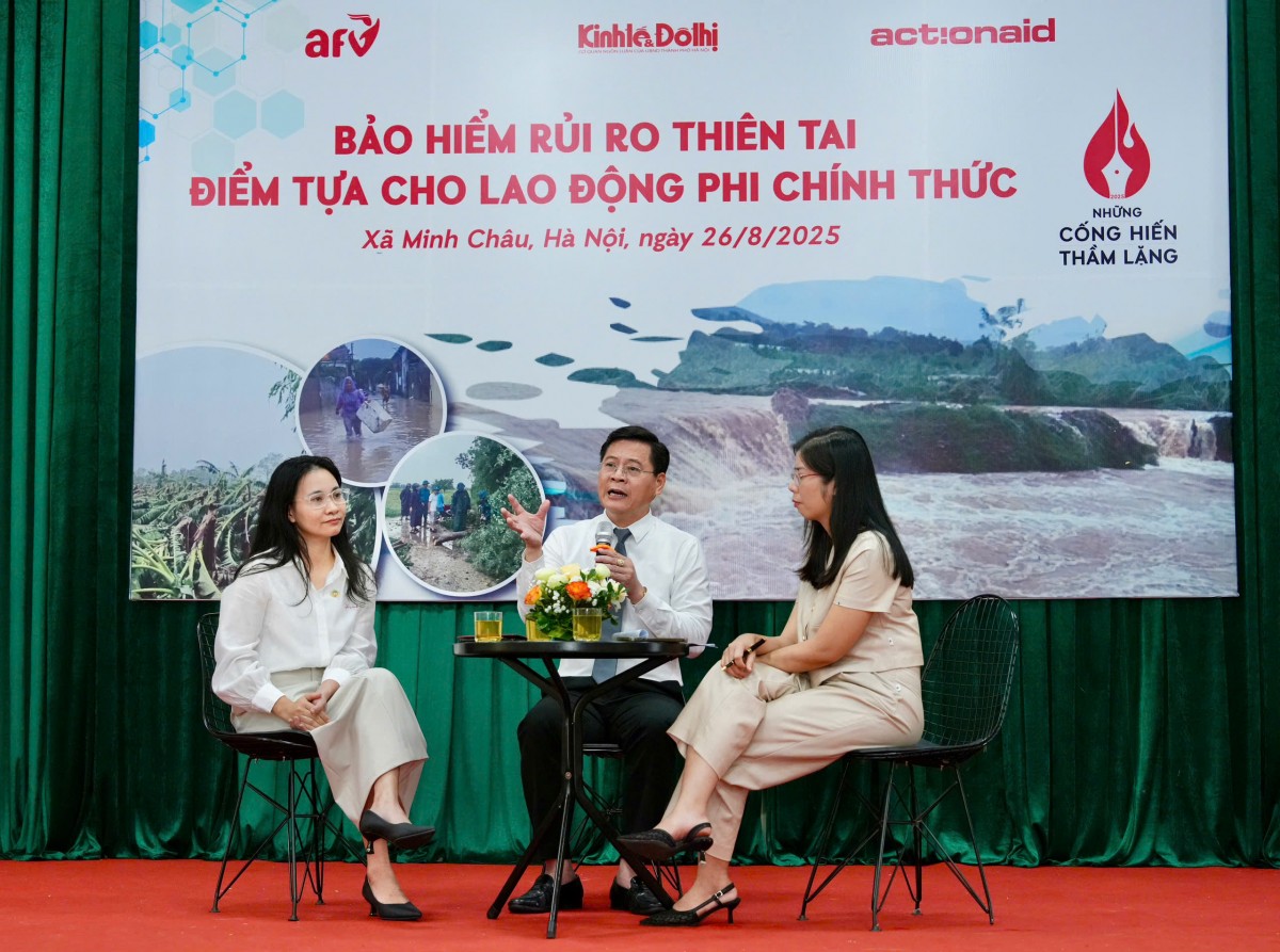 Giúp lao động phi chính thức tiếp cận với bảo hiểm rủi ro thiên tai