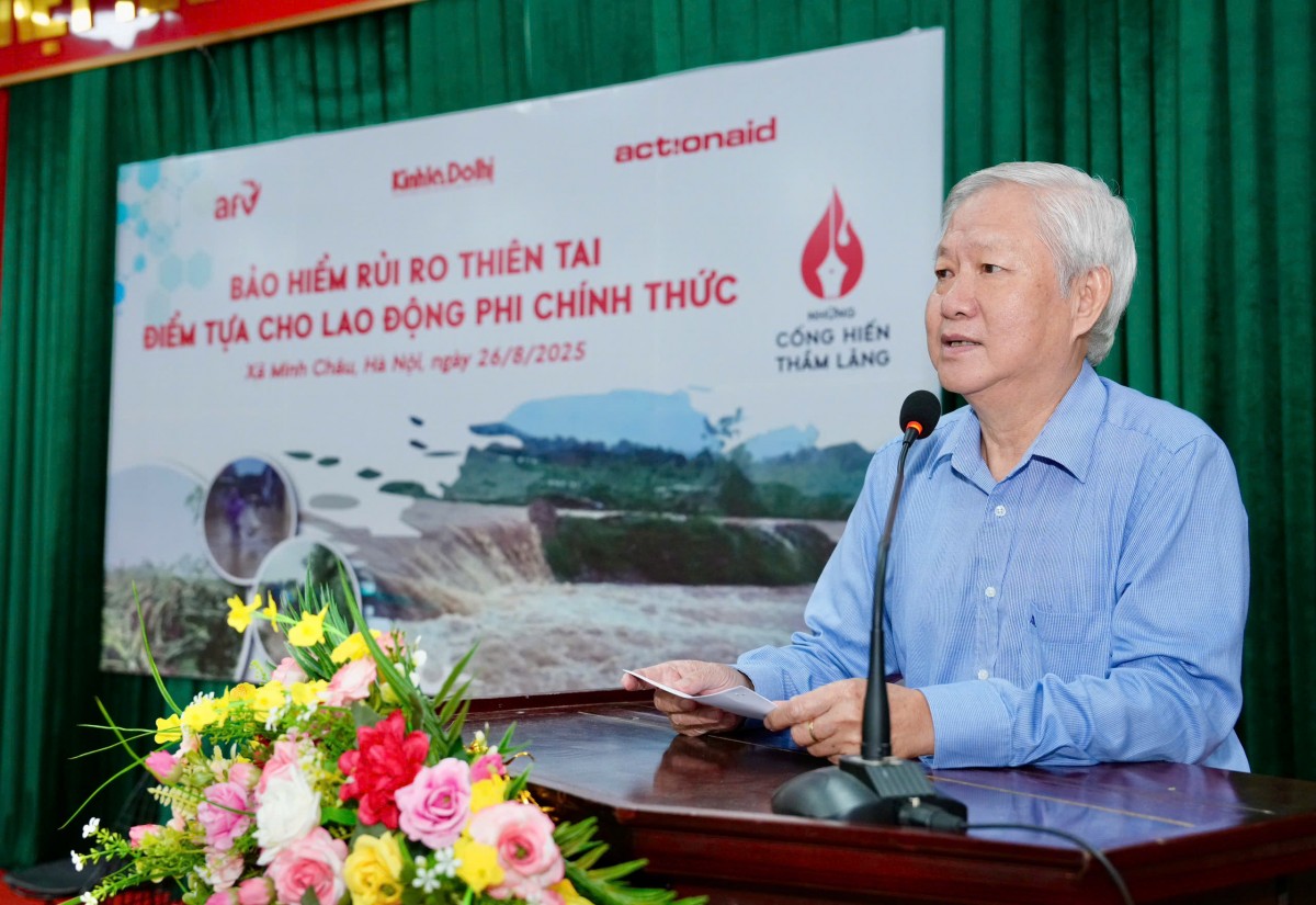 Giúp lao động phi chính thức tiếp cận với bảo hiểm rủi ro thiên tai