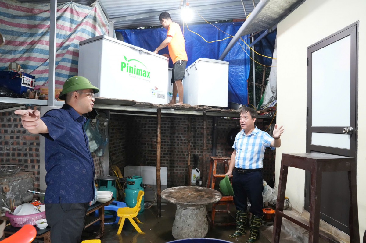 Sơn Tây chủ động ứng phó với ảnh hưởng áp thấp nhiệt đới sau bão số 5