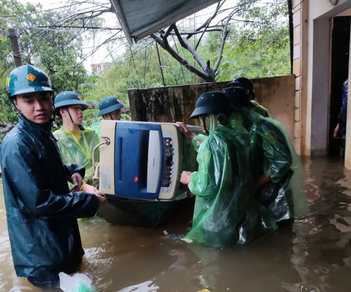 Sơn Tây chủ động ứng phó với ảnh hưởng áp thấp nhiệt đới sau bão số 5