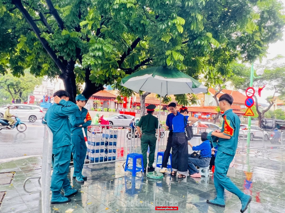 Lực lượng chức năng sẵn sàng đảm bảo an ninh, an toàn trước buổi Lễ sơ duyệt A80