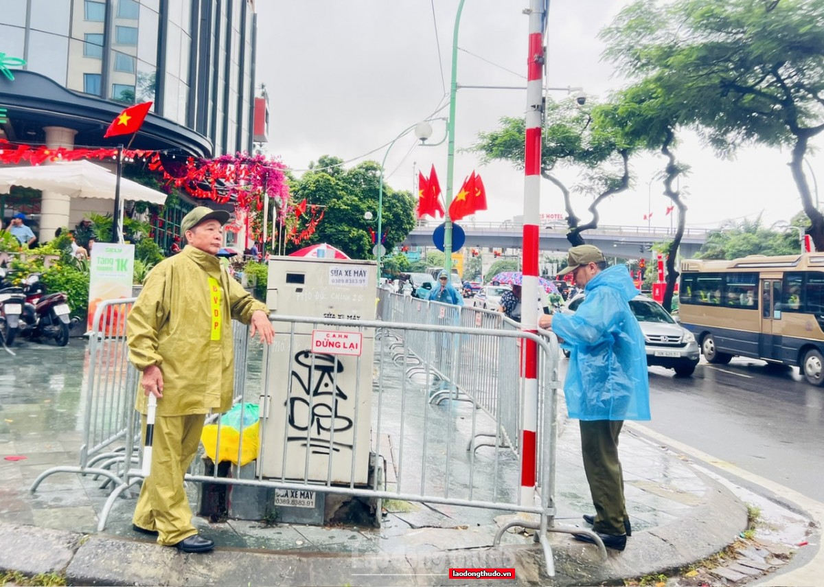 Lực lượng chức năng sẵn sàng đảm bảo an ninh, an toàn trước buổi Lễ sơ duyệt A80