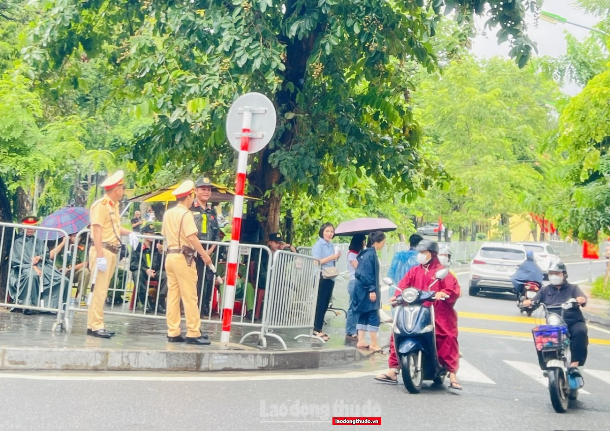 Lực lượng chức năng sẵn sàng đảm bảo an ninh, an toàn trước buổi Lễ sơ duyệt A80