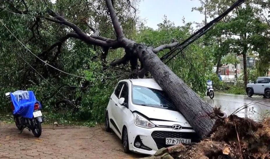 Nghệ An thiệt hại khoảng 1.393 tỷ đồng do bão số 5