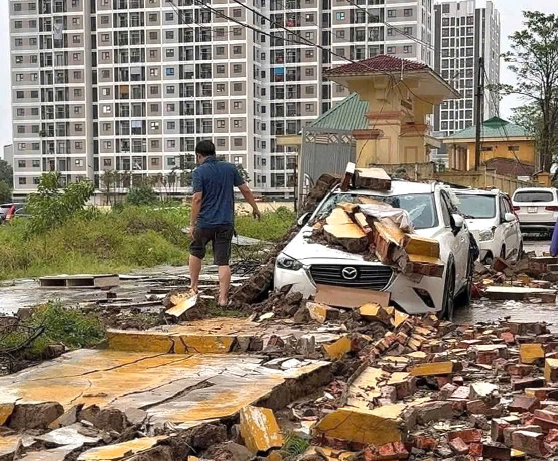 Nghệ An thiệt hại khoảng 1.393 tỷ đồng do bão số 5