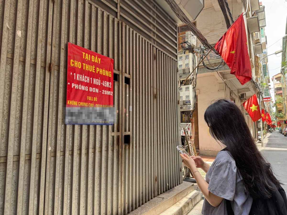 Áp lực tìm phòng trọ trước ngày nhập học của tân sinh viên