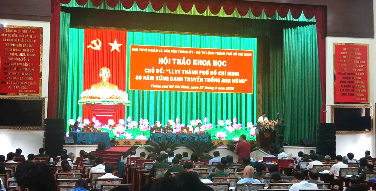 Lực lượng vũ trang TP.HCM - 80 năm xứng danh truyền thống anh hùng