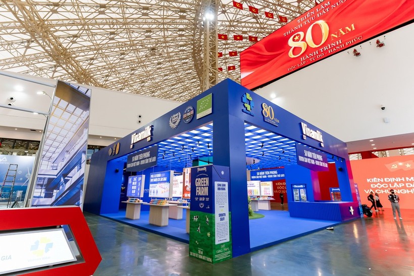 Vinamilk mang các công nghệ và tiêu chuẩn hàng đầu thế giới đến Triển lãm Thành tựu Đất nước 80 năm