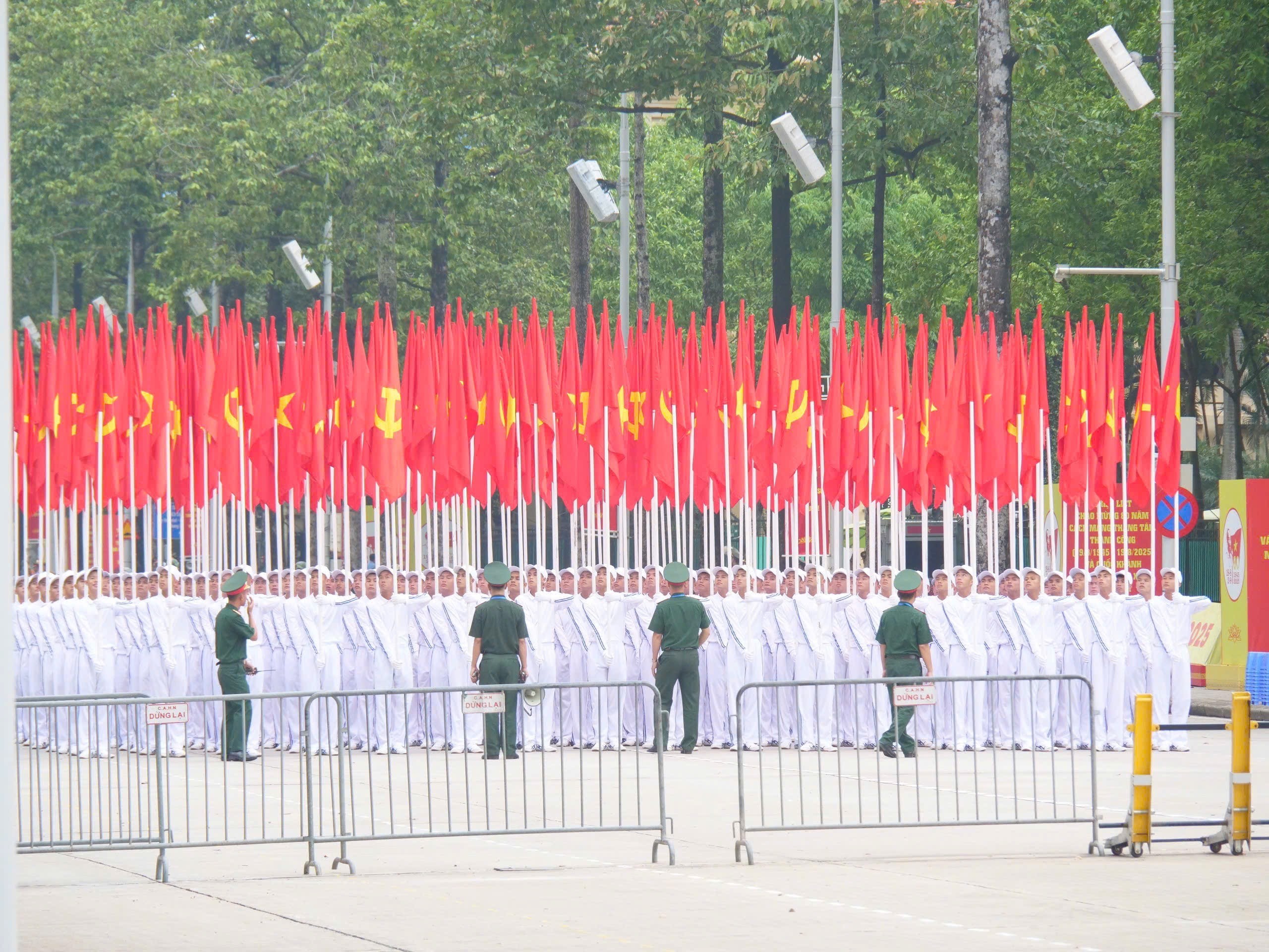 Sơ duyệt cấp Nhà nước lễ diễu binh, diễu hành A80