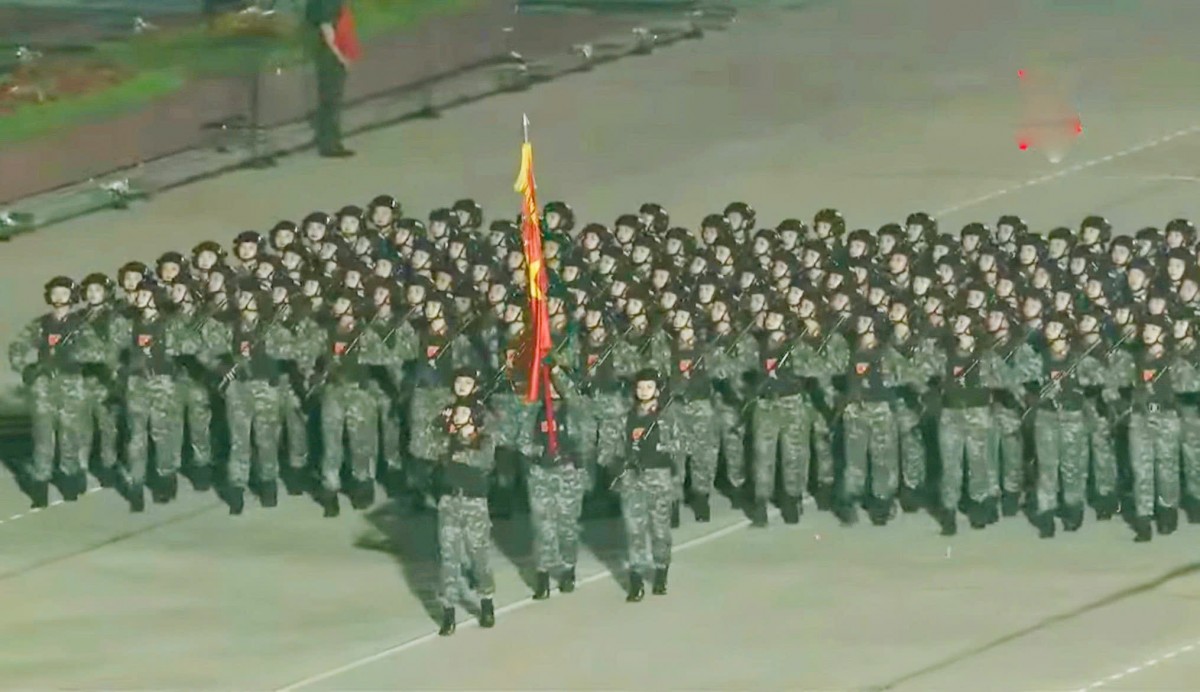 TRỰC TIẾP: Sơ duyệt cấp Nhà nước lễ diễu binh, diễu hành A80