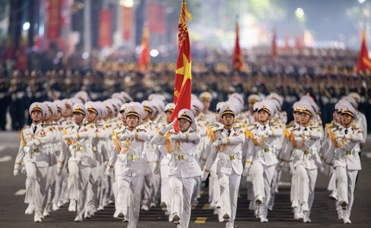 TRỰC TIẾP: Sơ duyệt cấp Nhà nước lễ diễu binh, diễu hành A80