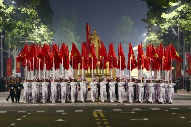 TRỰC TIẾP: Sơ duyệt cấp Nhà nước lễ diễu binh, diễu hành A80