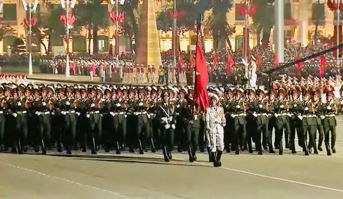 TRỰC TIẾP: Sơ duyệt cấp Nhà nước lễ diễu binh, diễu hành A80