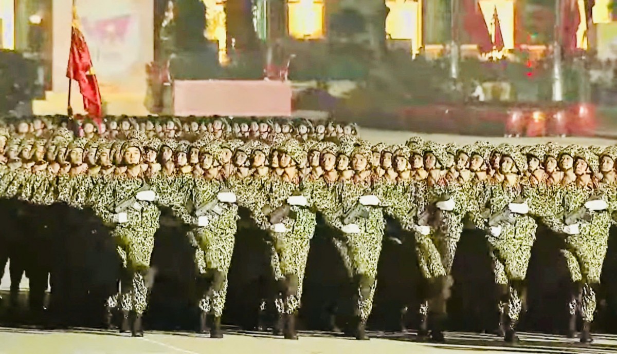 TRỰC TIẾP: Sơ duyệt cấp Nhà nước lễ diễu binh, diễu hành A80