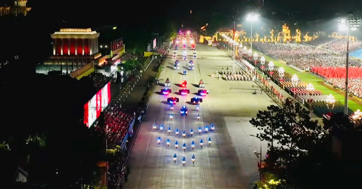 TRỰC TIẾP: Sơ duyệt cấp Nhà nước lễ diễu binh, diễu hành A80