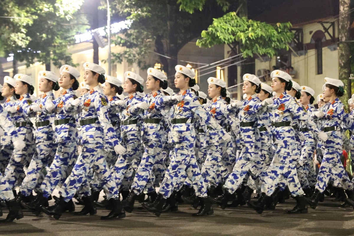 TRỰC TIẾP: Sơ duyệt cấp Nhà nước lễ diễu binh, diễu hành A80