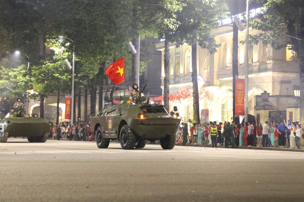 TRỰC TIẾP: Sơ duyệt cấp Nhà nước lễ diễu binh, diễu hành A80