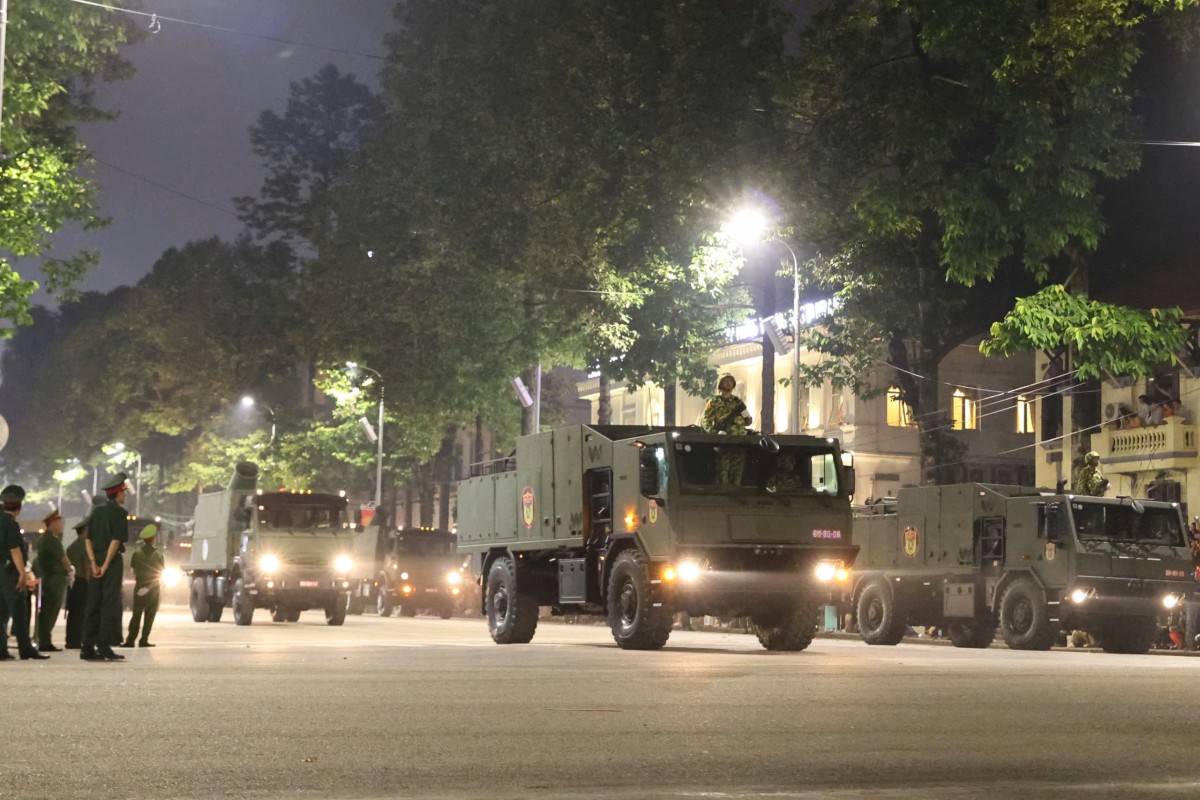 TRỰC TIẾP: Sơ duyệt cấp Nhà nước lễ diễu binh, diễu hành A80