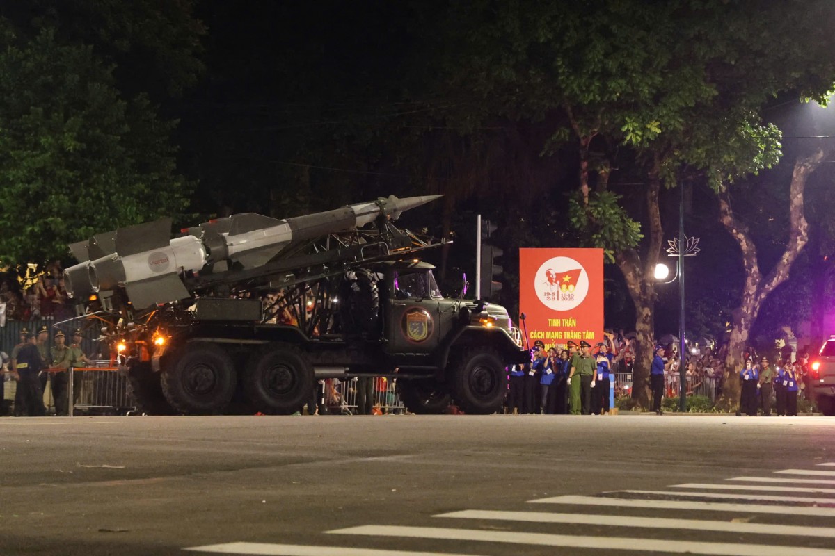 TRỰC TIẾP: Sơ duyệt cấp Nhà nước lễ diễu binh, diễu hành A80