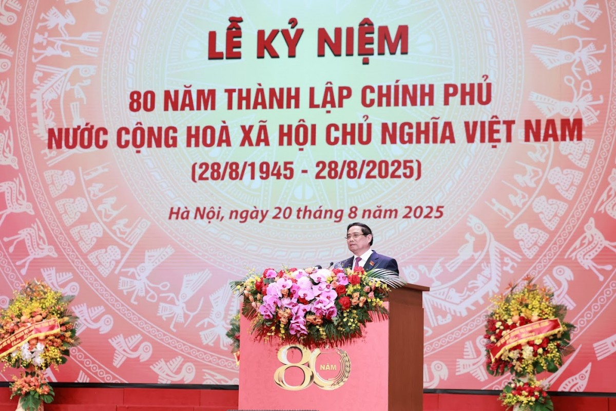 Chính phủ dưới sự lãnh đạo của Đảng - 80 năm hành trình vì nước, vì dân