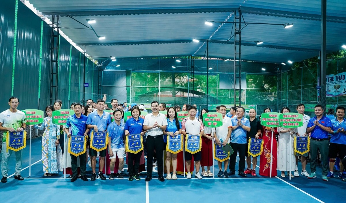 Sôi nổi Giải Pickleball UDIC năm 2025