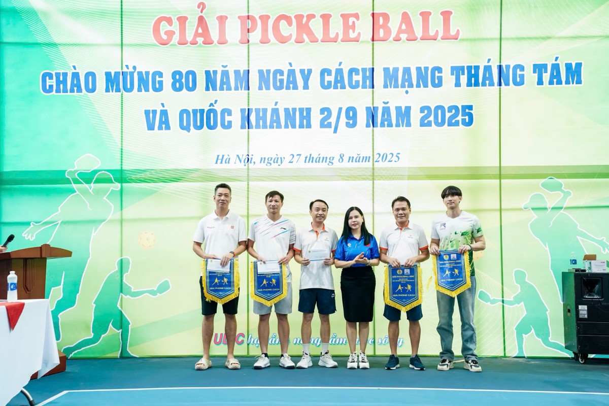 Sôi nổi Giải Pickleball UDIC năm 2025 Sôi nổi Giải Pickleball UDIC năm 2025