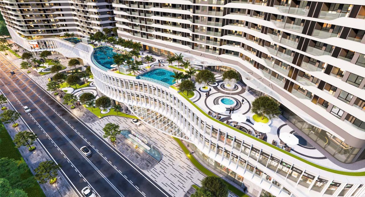 Diamond Sky: Mô hình phức hợp căn hộ và trung tâm thương mại - từ thế giới đến TP.HCM