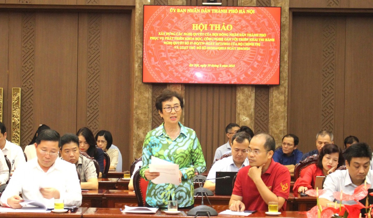 Hà Nội phát huy vai trò đầu tàu, dẫn dắt cả nước trong lĩnh vực khoa học, công nghệ và đổi mới sáng tạo