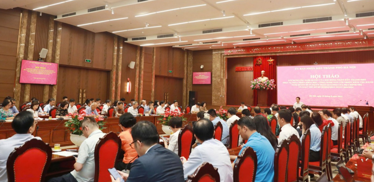 Hà Nội phát huy vai trò đầu tàu, dẫn dắt cả nước trong lĩnh vực khoa học, công nghệ và đổi mới sáng tạo