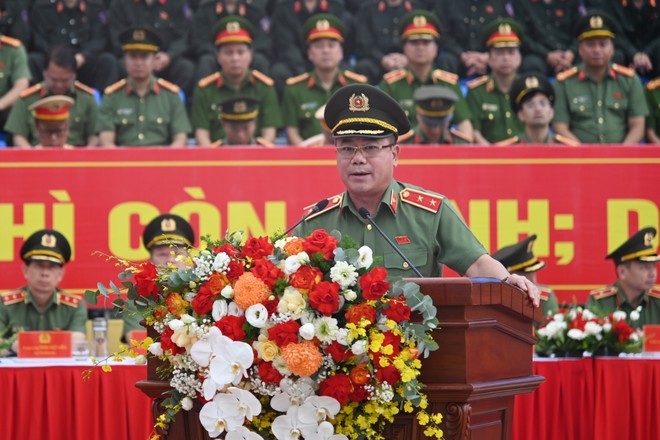 Bộ Công an phát lệnh xuất quân bảo vệ tuyệt đối an toàn Lễ kỷ niệm 80 năm Quốc khánh 2/9 Công an Hà Nội huy động hơn 10.000 cán bộ, chiến sĩ làm nhiệm vụ tại Lễ kỷ niệm 80 năm Quốc khánh 2/9