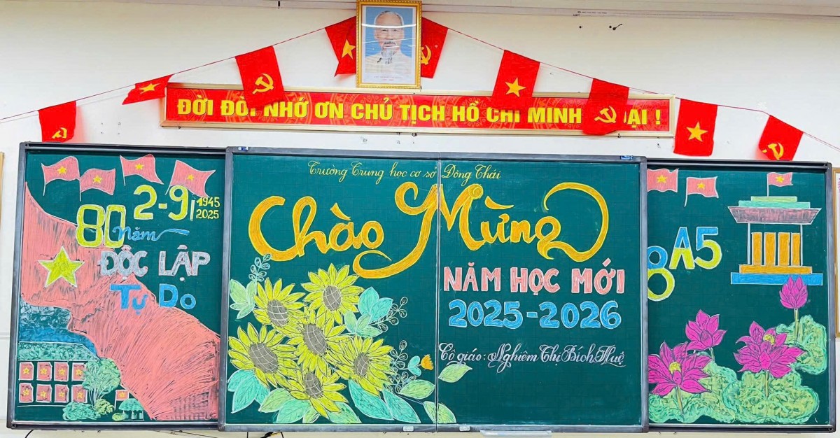 Thầy và trò Thủ đô rộn ràng trong không khí hân hoan chào mừng Đại lễ 80 năm Quốc khánh 2/9 Thầy và trò Thủ đô rộn ràng trong không khí hân hoan chào mừng Đại lễ 80 năm Quốc khánh 2/9