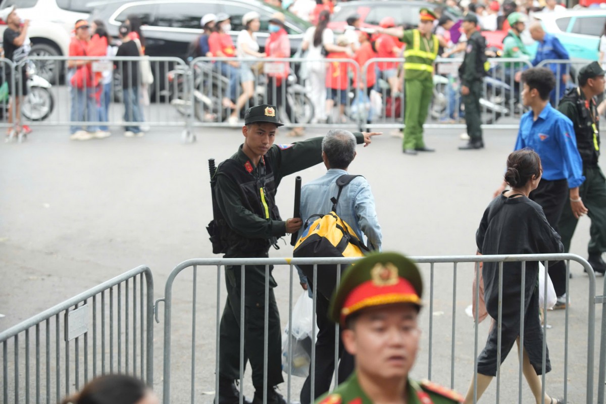 Bảo đảm an ninh tuyệt đối cho buổi tổng duyệt diễu binh, diễu hành 80 năm Quốc khánh Bảo đảm an ninh tuyệt đối cho buổi tổng duyệt diễu binh, diễu hành 80 năm Quốc khánh