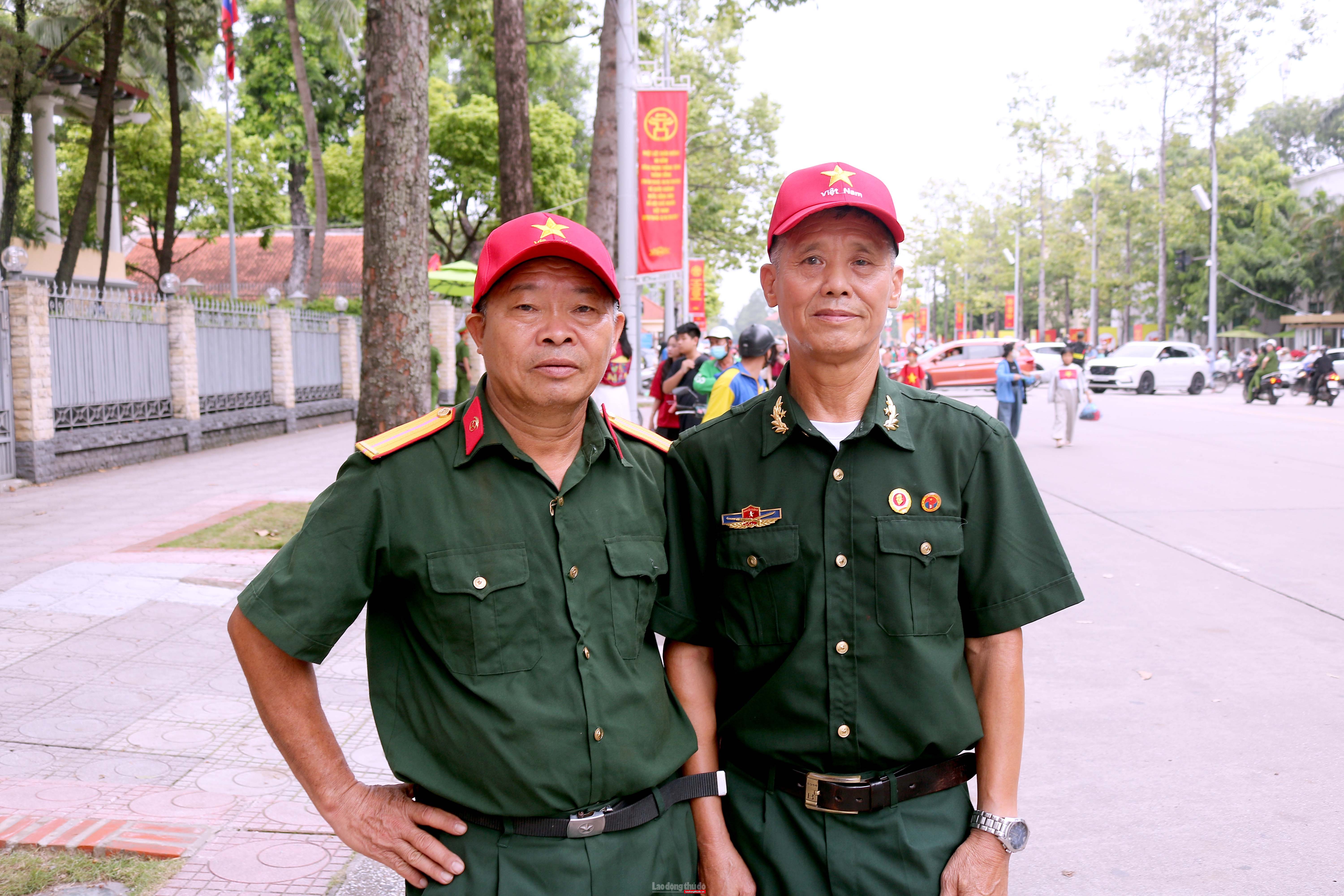 Cựu chiến binh dâng trào niềm tự hào khi xem tổng duyệt diễu binh, diễu hành