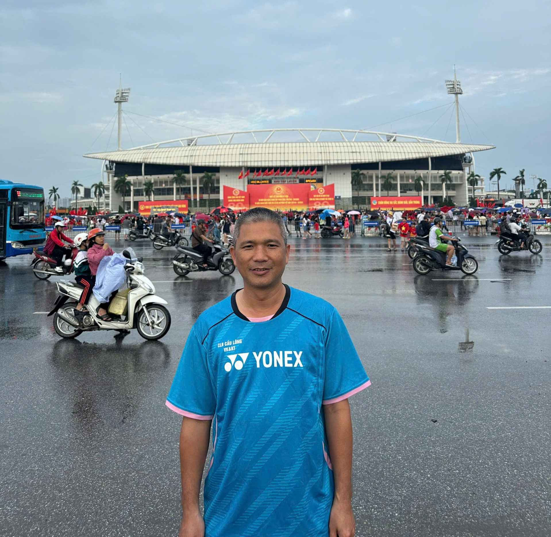 Sân vận động Mỹ Đình rộn ràng tiếng pháo lễ ngày tổng duyệt