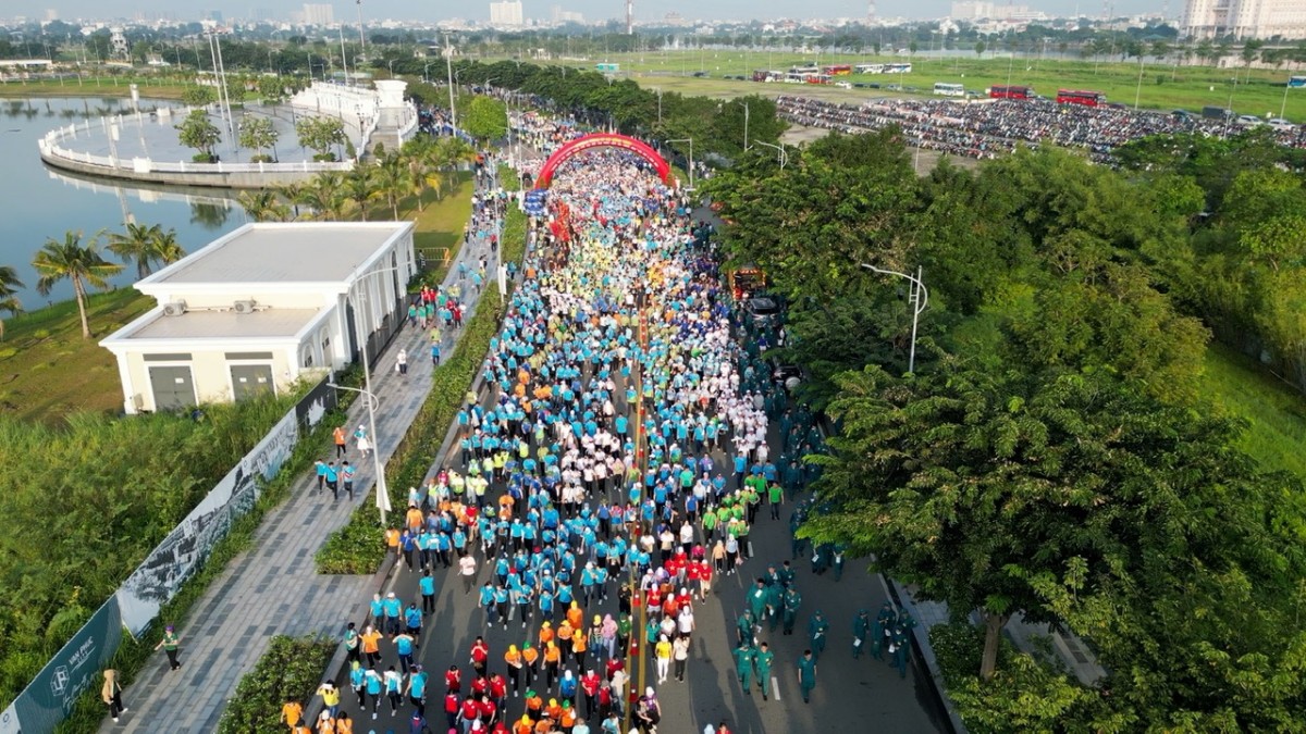 Ngày hội hiến máu tại Van Phuc City chào mừng 80 năm Quốc khánh 2/9