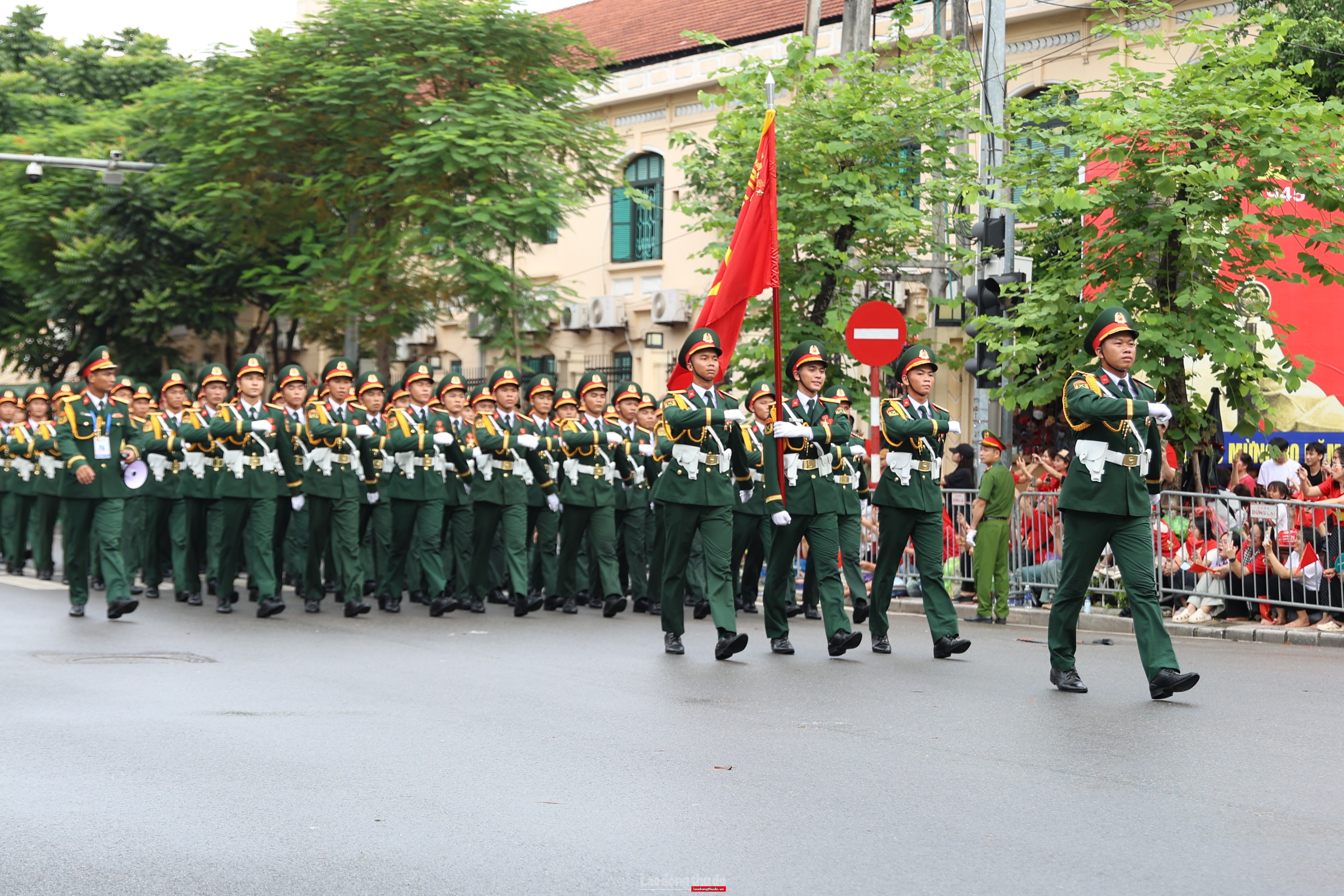 Ấn tượng hình ảnh các khối tham gia diễu binh, diễu hành A80