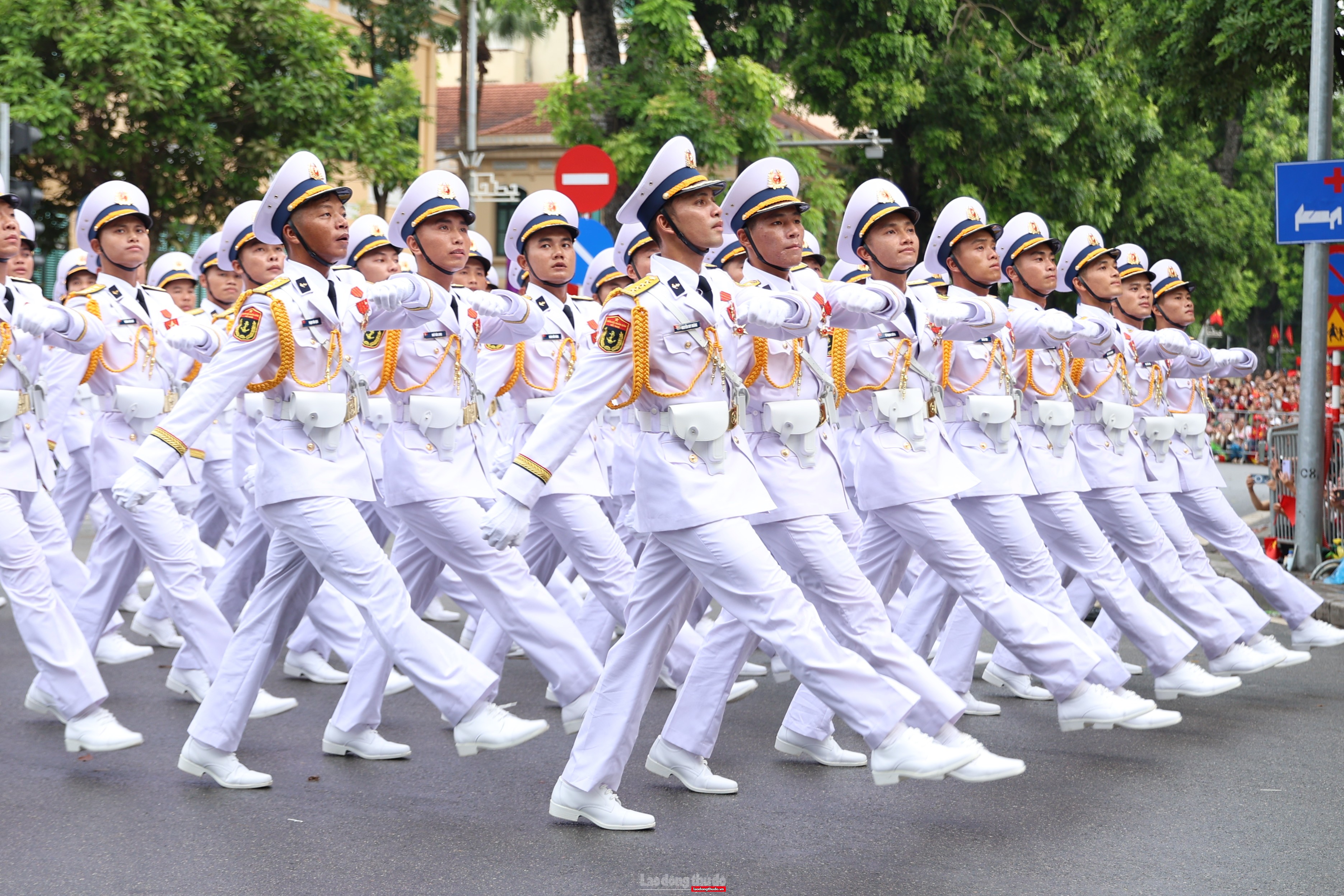 Ấn tượng hình ảnh các khối tham gia diễu binh, diễu hành A80