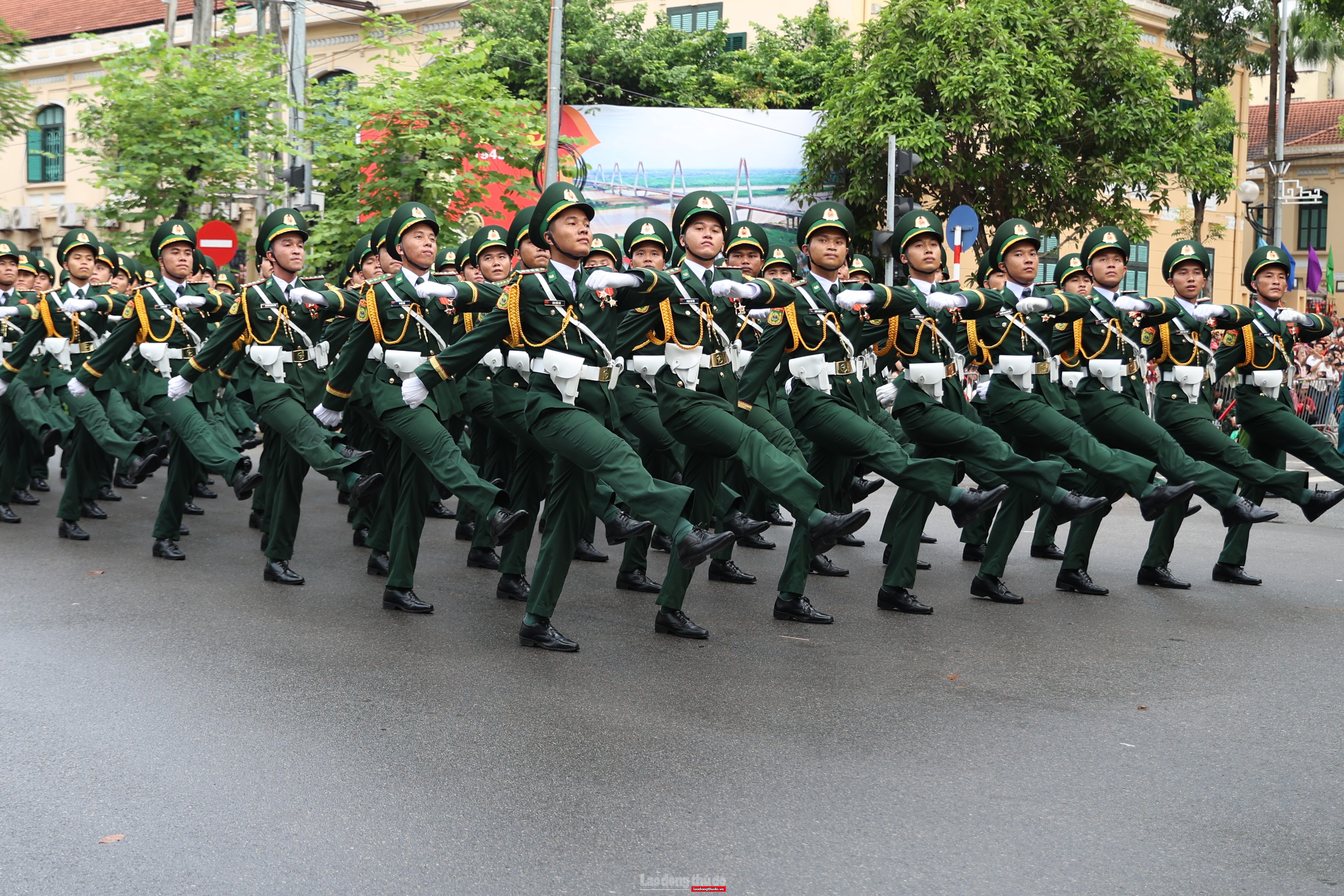 Ấn tượng hình ảnh các khối tham gia diễu binh, diễu hành A80