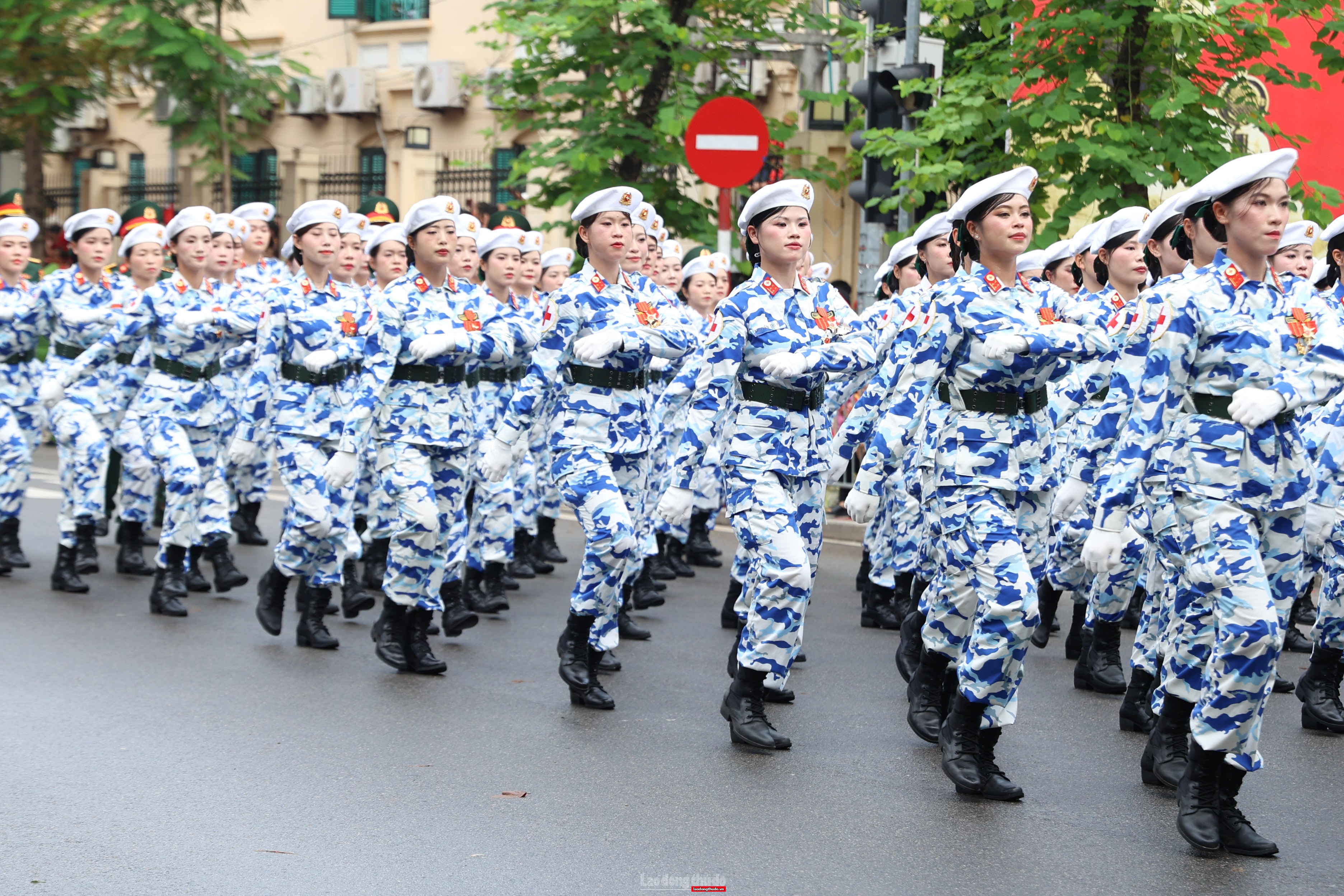 Ấn tượng hình ảnh các khối tham gia diễu binh, diễu hành A80