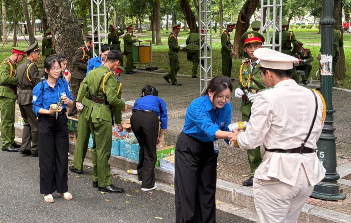 Tổng duyệt diễu binh, diễu hành A80: Khắc họa hình ảnh đẹp của tuổi trẻ Thủ đô
