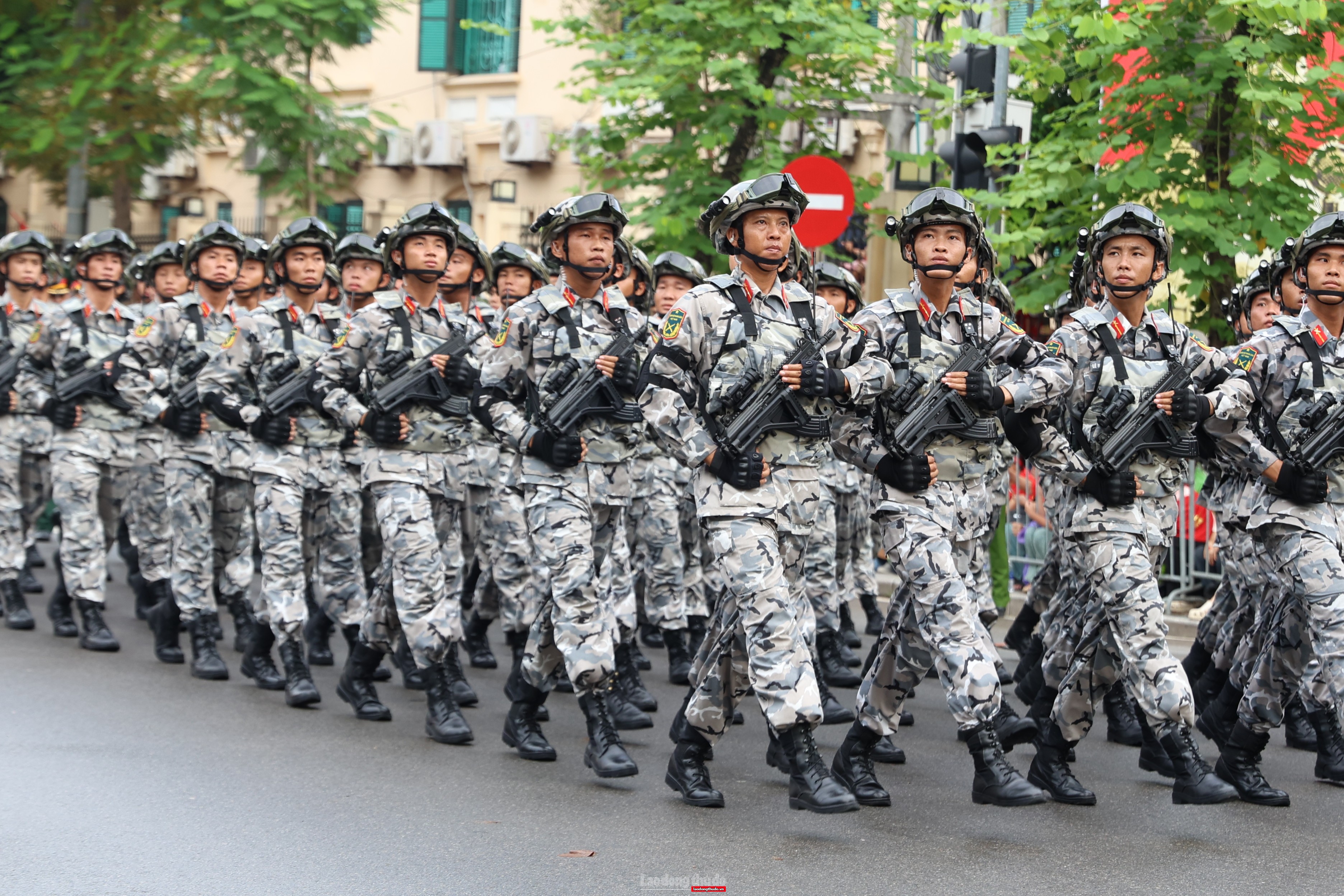 Ấn tượng hình ảnh các khối tham gia diễu binh, diễu hành A80