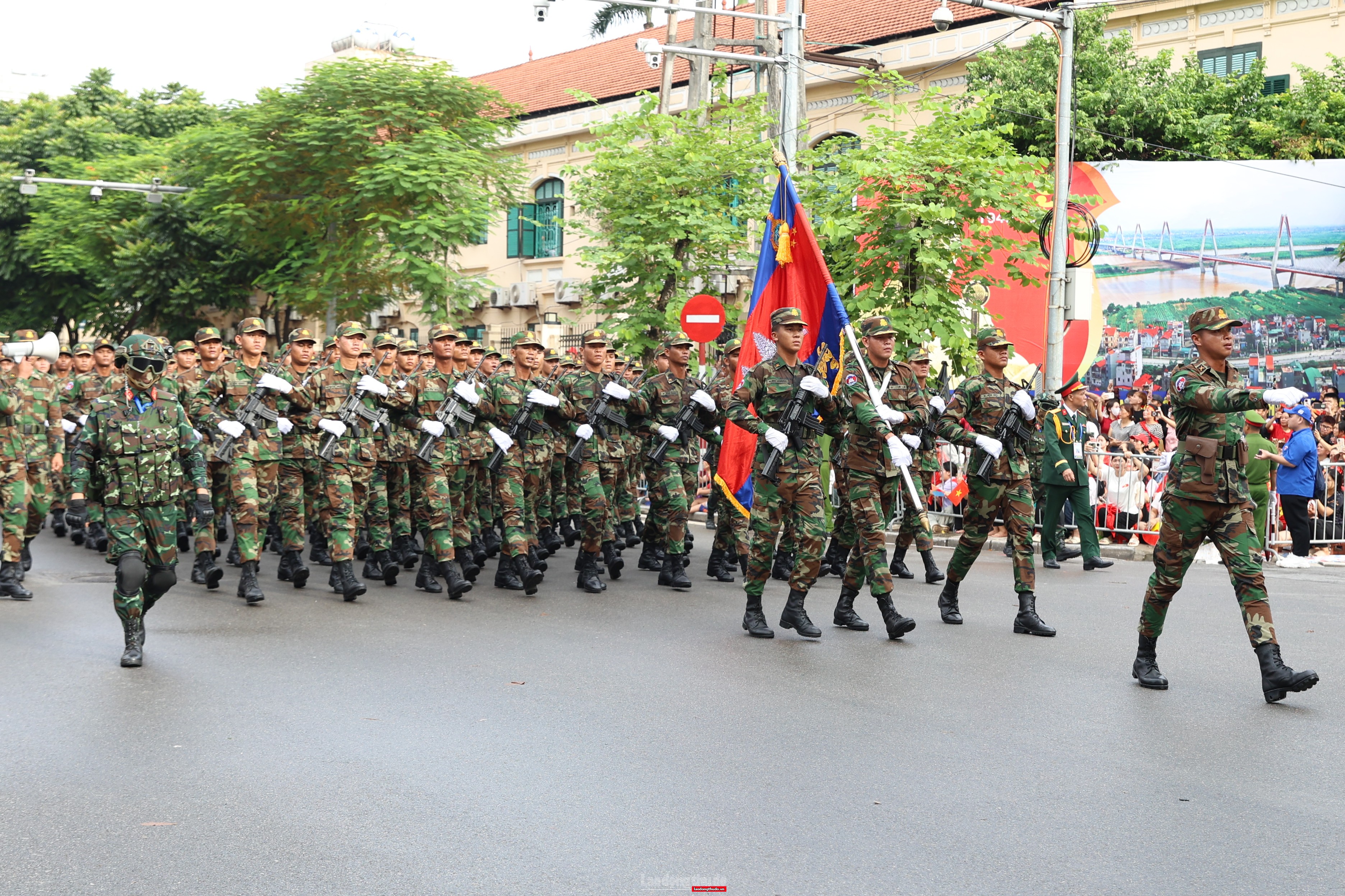 Ấn tượng hình ảnh các khối tham gia diễu binh, diễu hành A80