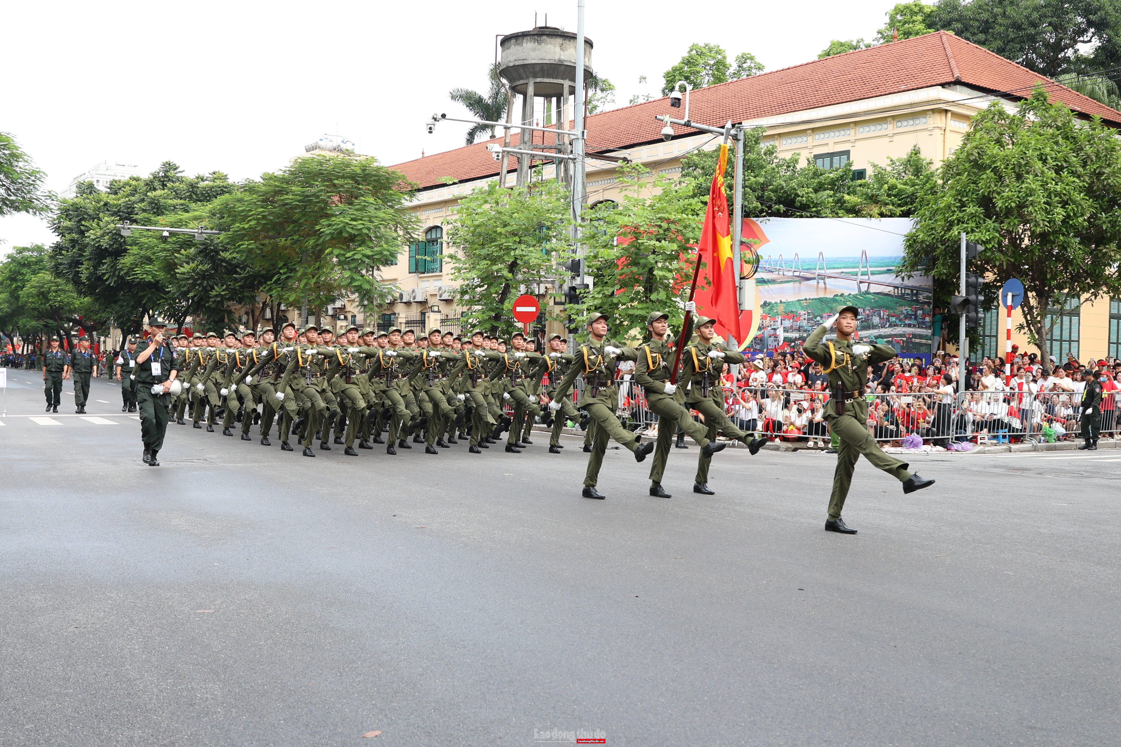 Ấn tượng hình ảnh các khối tham gia diễu binh, diễu hành A80