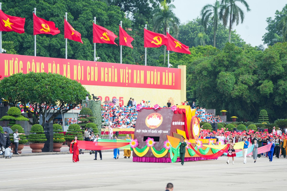 Sức mạnh và tinh thần đại đoàn kết dân tộc trong buổi tổng duyệt A80