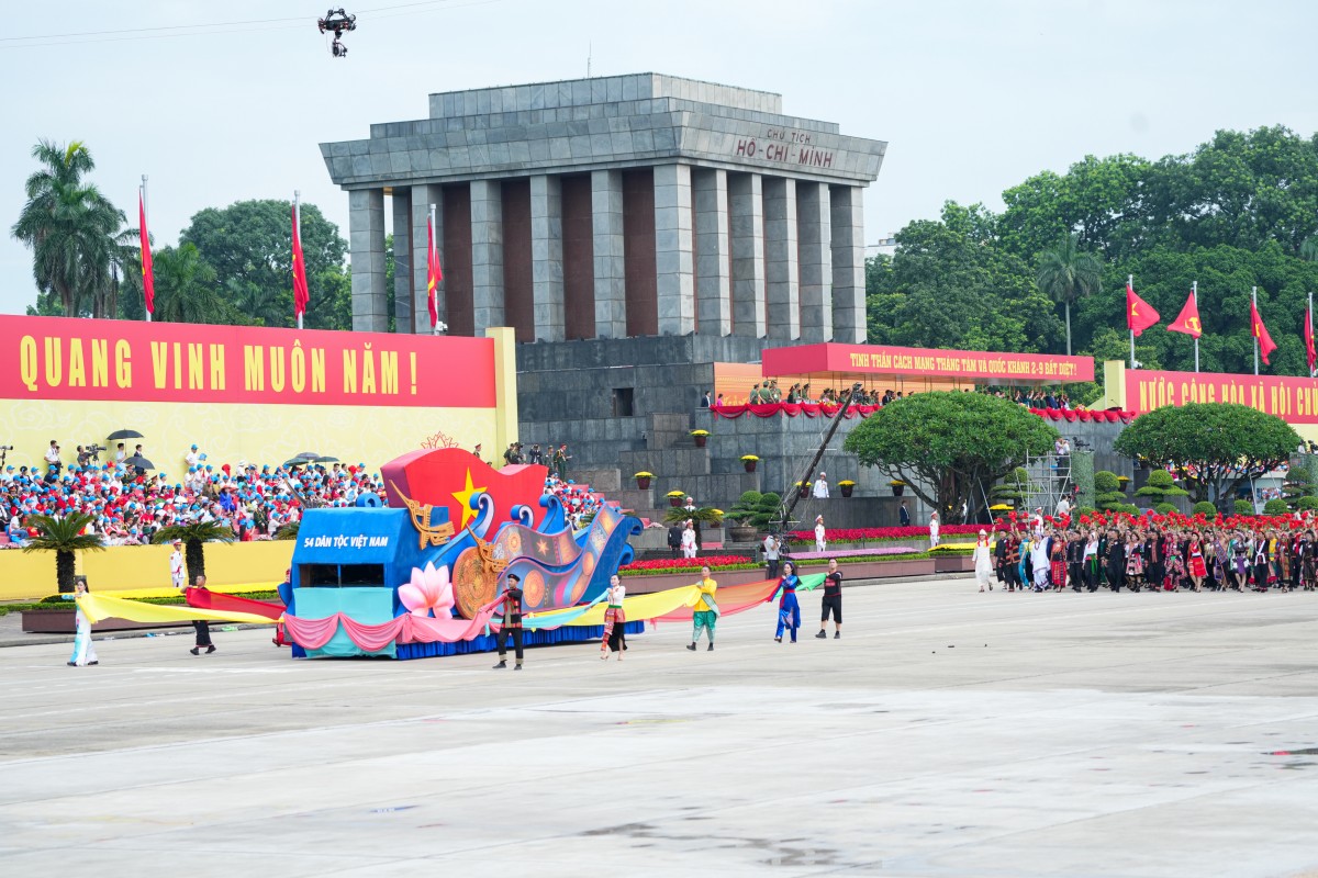 Sức mạnh và tinh thần đại đoàn kết dân tộc trong buổi tổng duyệt A80