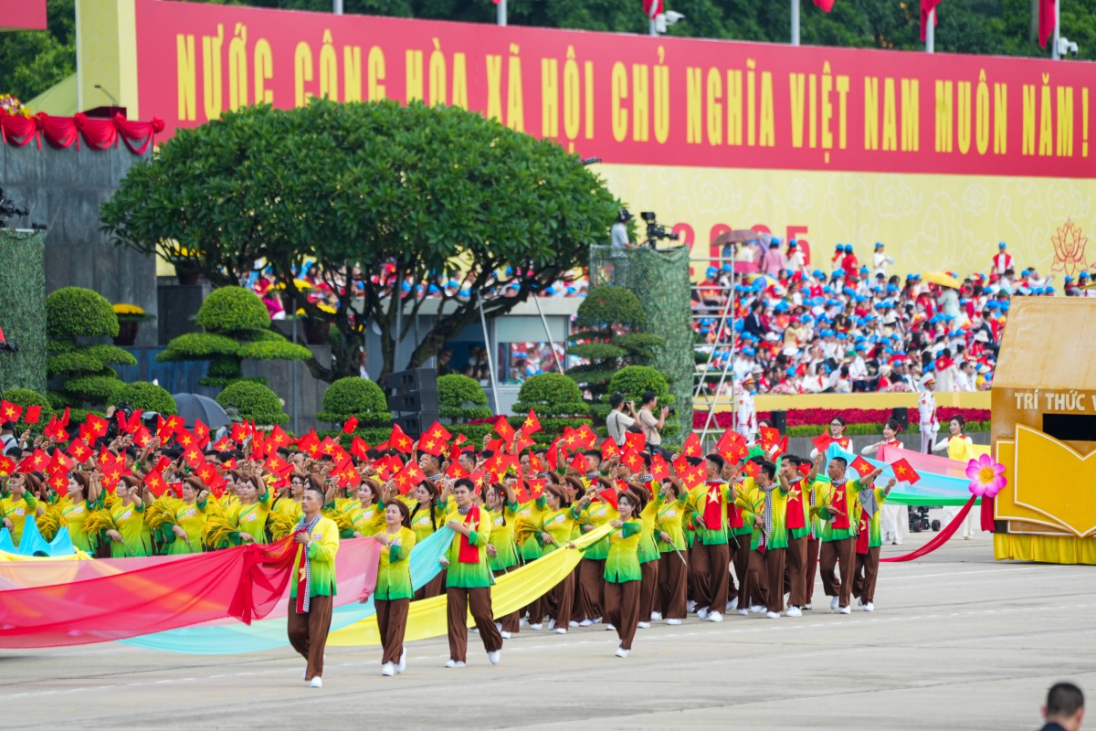 Sức mạnh và tinh thần đại đoàn kết dân tộc trong buổi tổng duyệt A80