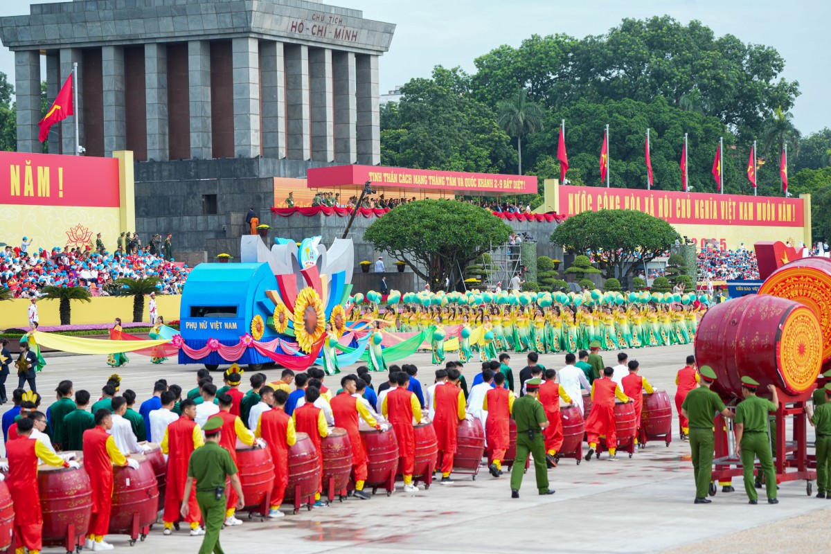 Sức mạnh và tinh thần đại đoàn kết dân tộc trong buổi tổng duyệt A80
